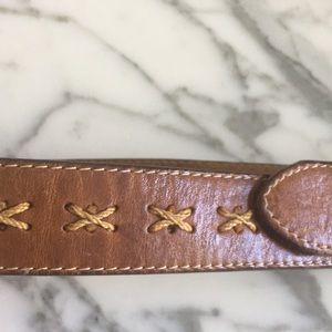 Genuine Leather Brown Belt Women’s 36in